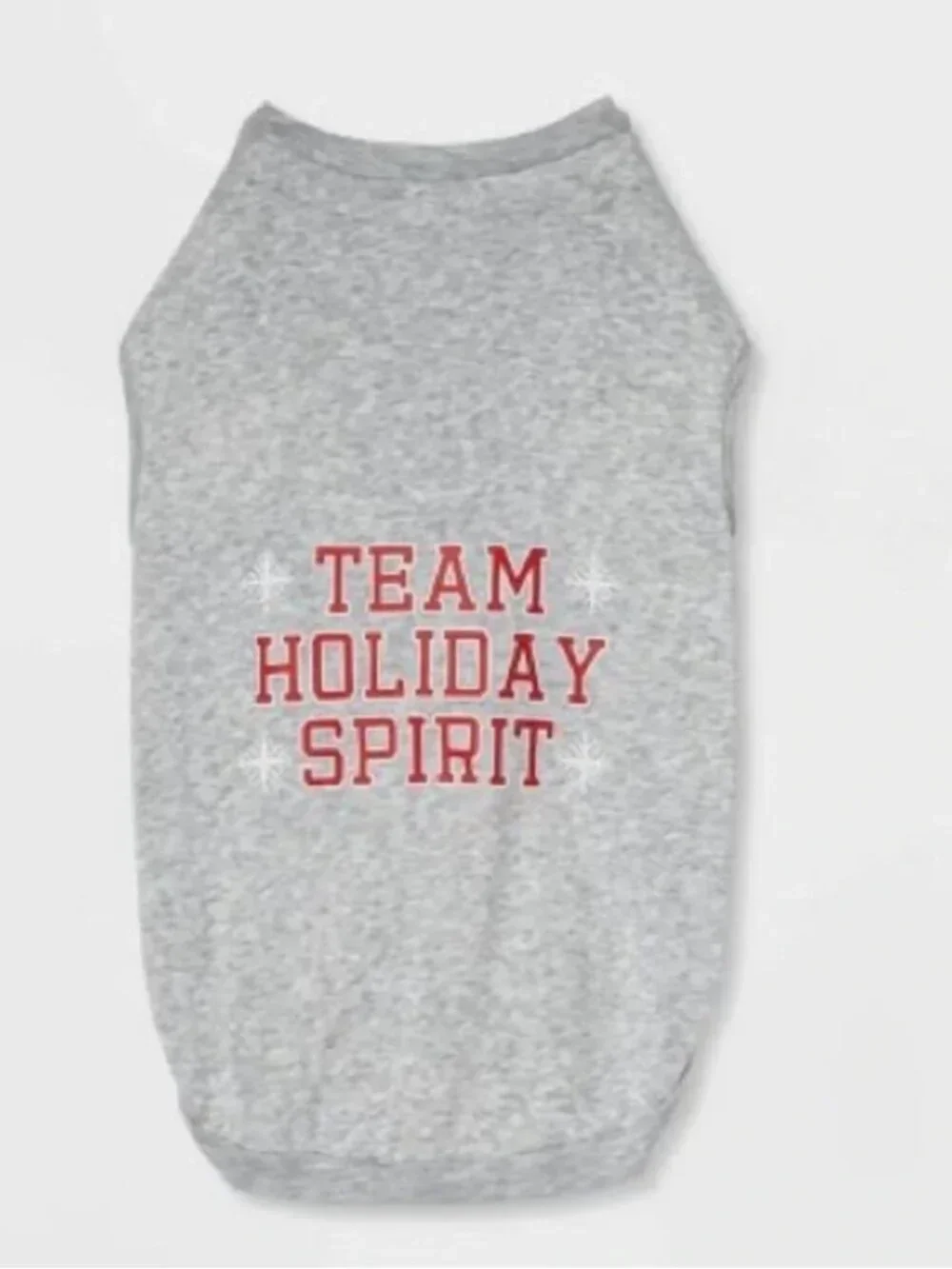 NWOT Team Holiday Spirit Matching Family Dog Sweatshirt - Wondershop™ Gray M